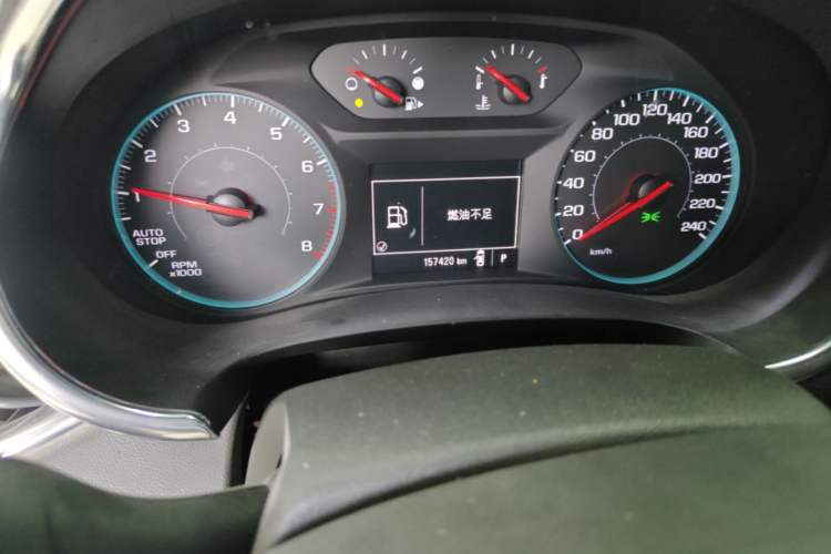 Used Chevrolet Malibu XL 2017 1.5T Automatic Ruichi Edition Odometer Close Up