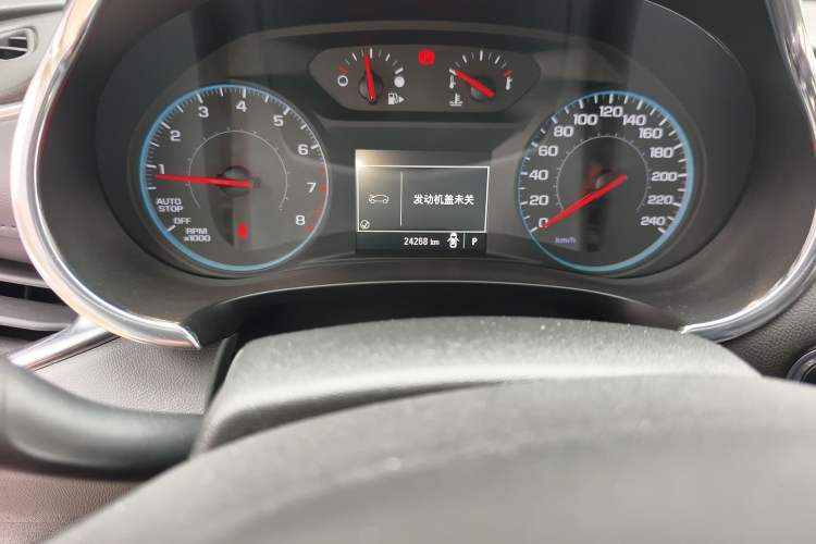 Used Chevrolet Malibu XL 2017 1.5T Automatic Ruichi Edition Odometer Close Up