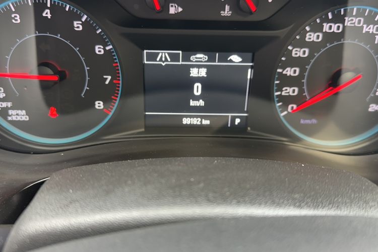 Used Chevrolet Malibu XL 2017 1.5T Automatic Ruichi Edition Odometer Close Up