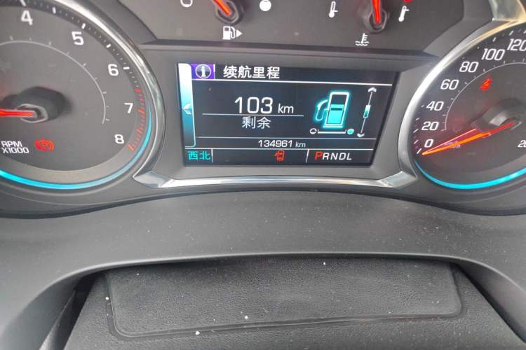 Used Chevrolet Malibu XL 2018 530T Automatic Ruiyi Edition Odometer Close Up