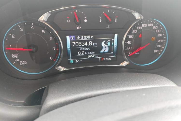 Used Chevrolet Malibu XL 2018 530T Automatic Ruiyi Edition Odometer Close Up