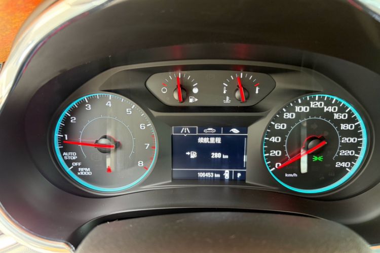 Used Chevrolet Malibu XL 2018 530T Automatic RuiChi Edition Odometer Close Up