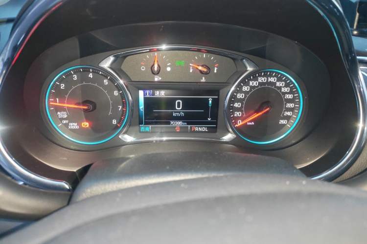 Used Chevrolet Malibu XL 2018 530T Automatic Ruiyi Edition Odometer Close Up