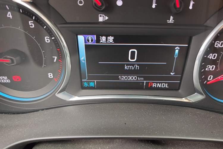 Used Chevrolet Malibu XL 2018 530T Automatic Ruiyi Edition Odometer Close Up