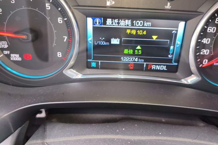 Used Chevrolet Malibu XL 2018 530T Automatic Ruiyi Edition Odometer Close Up