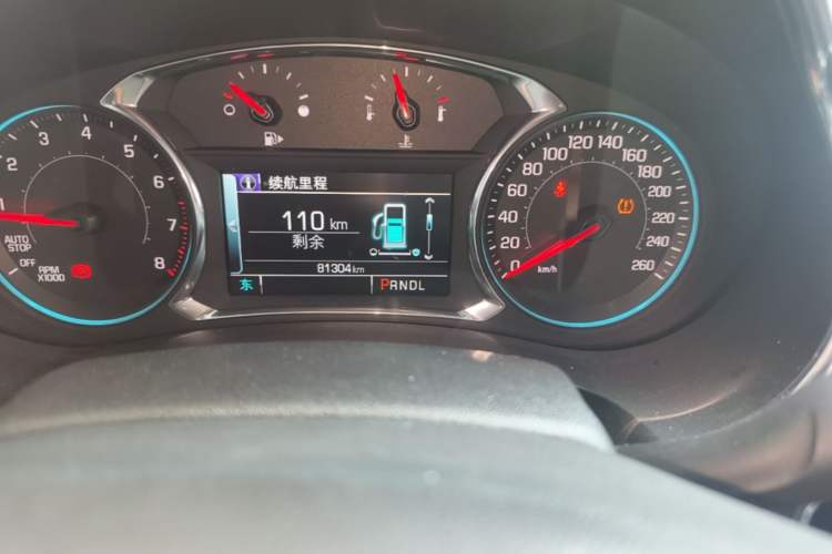Used Chevrolet Malibu XL 2018 530T Automatic Ruiyi Edition Odometer Close Up