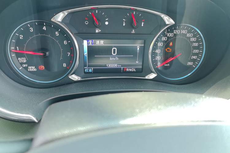 Used Chevrolet Malibu XL 2018 530T Automatic Ruiyi Edition Odometer Close Up