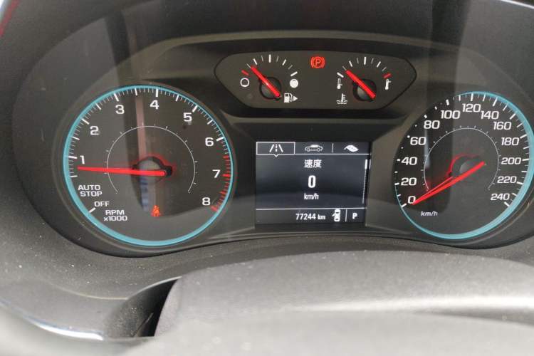 Used Chevrolet Malibu XL 2018 530T Automatic RuiChi Edition Odometer Close Up