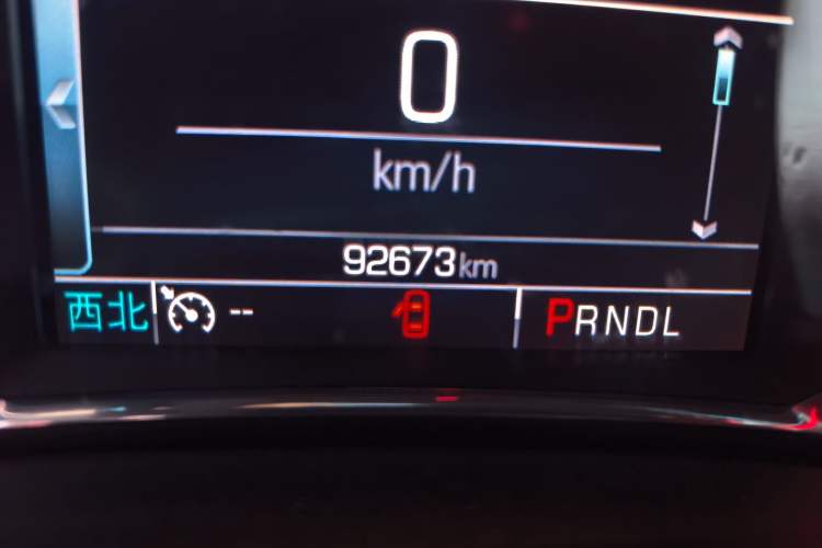 Used Chevrolet Malibu XL 2018 530T Automatic Ruiyi Edition Odometer Close Up