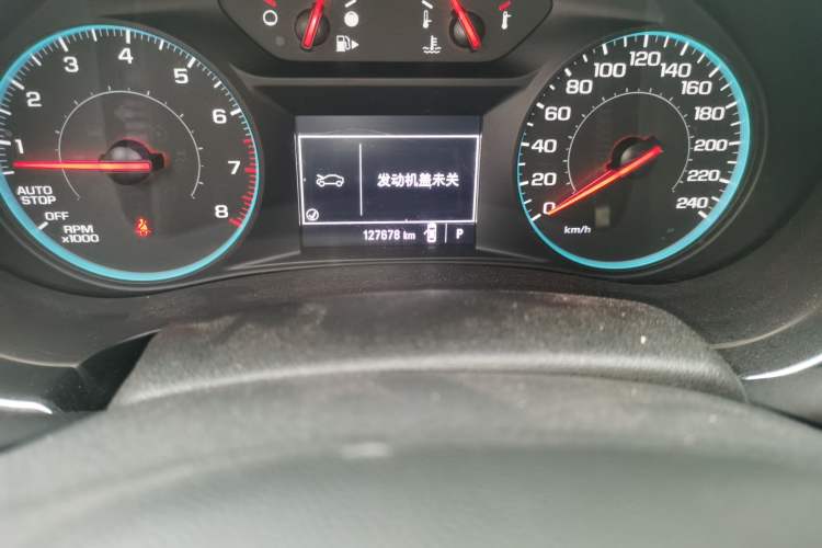Used Chevrolet Malibu XL 2018 530T Automatic RuiChi Edition Odometer Close Up