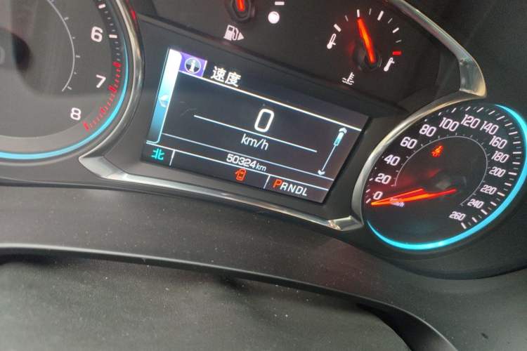 Used Chevrolet Malibu XL 2018 530T Automatic Ruiyi Edition Odometer Close Up