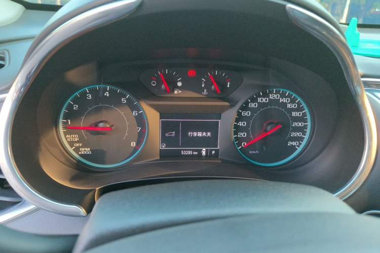 Used Chevrolet Malibu XL 2018 530T Automatic RuiChi Edition Odometer Close Up