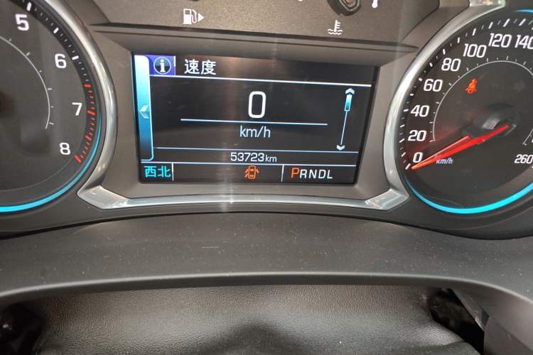 Used Chevrolet Malibu XL 2018 530T Automatic Ruiyi Edition Odometer Close Up