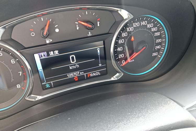 Used Chevrolet Malibu XL 2018 530T Automatic Ruiyi Edition Odometer Close Up