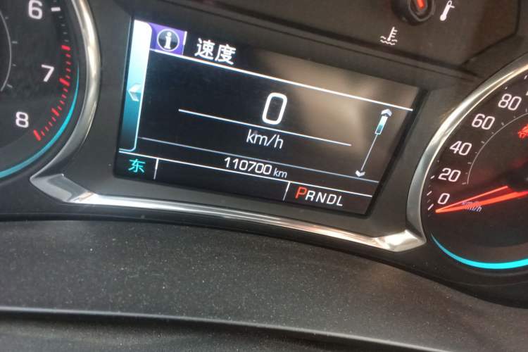 Used Chevrolet Malibu XL 2018 530T Automatic Ruiyi Edition Odometer Close Up