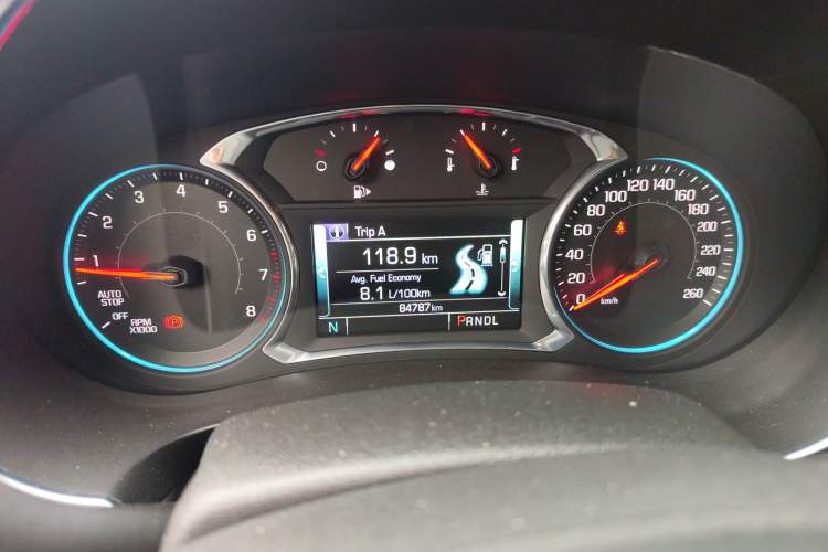 Used Chevrolet Malibu XL 2018 530T Automatic Ruiyi Edition Odometer Close Up