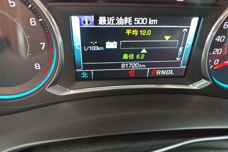 Used Chevrolet Malibu XL 2018 530T Automatic Ruiyi Edition Odometer Close Up