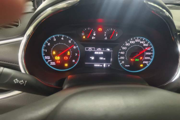 Used Chevrolet Malibu XL 2018 530T Automatic RuiChi Edition Odometer Close Up