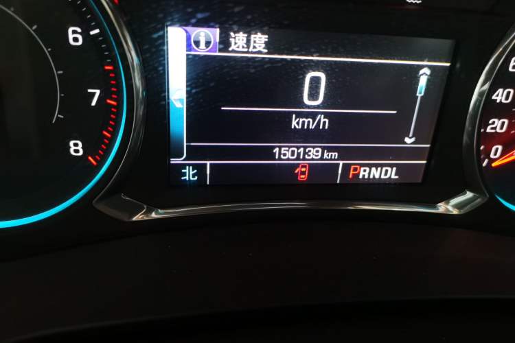 Used Chevrolet Malibu XL 2018 530T Automatic Ruiyi Edition Odometer Close Up