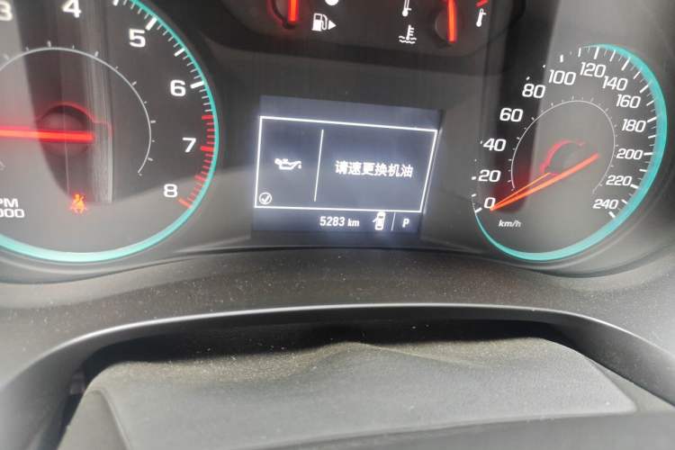 Used Chevrolet Malibu XL 2018 530T Automatic RuiChi Edition Odometer Close Up