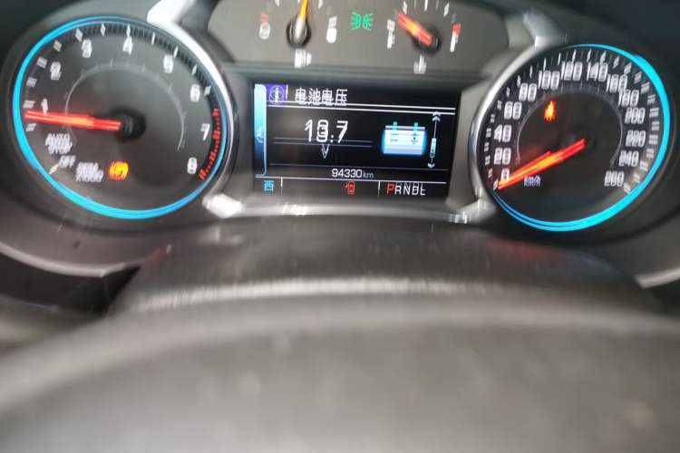 Used Chevrolet Malibu XL 2018 530T Automatic Ruiyi Edition Odometer Close Up