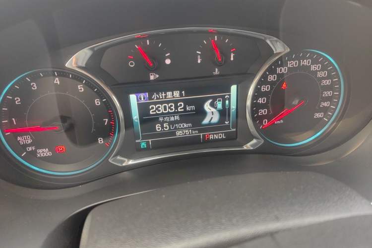 Used Chevrolet Malibu XL 2018 530T Automatic Ruiyi Edition Odometer Close Up