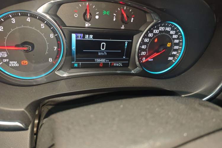 Used Chevrolet Malibu XL 2018 530T Automatic Ruiyi Edition Odometer Close Up
