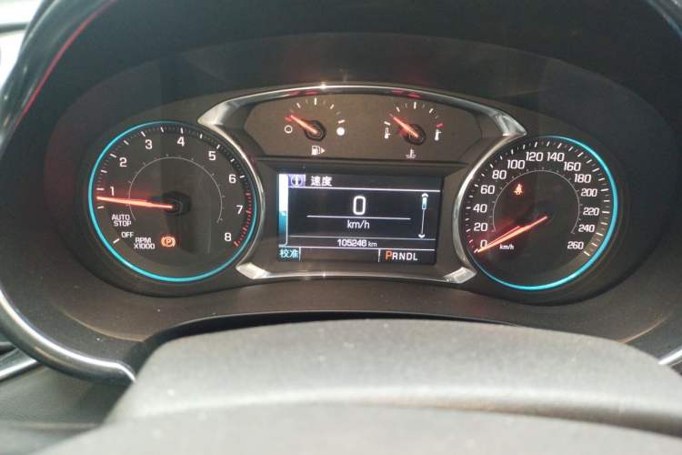 Used Chevrolet Malibu XL 2018 530T Automatic Ruiyi Edition Odometer Close Up