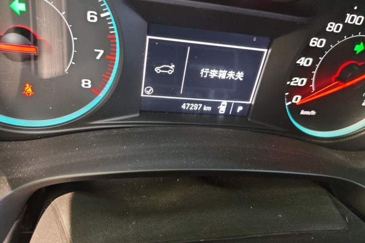Used Chevrolet Malibu XL 2018 530T Automatic RuiChi Edition Odometer Close Up