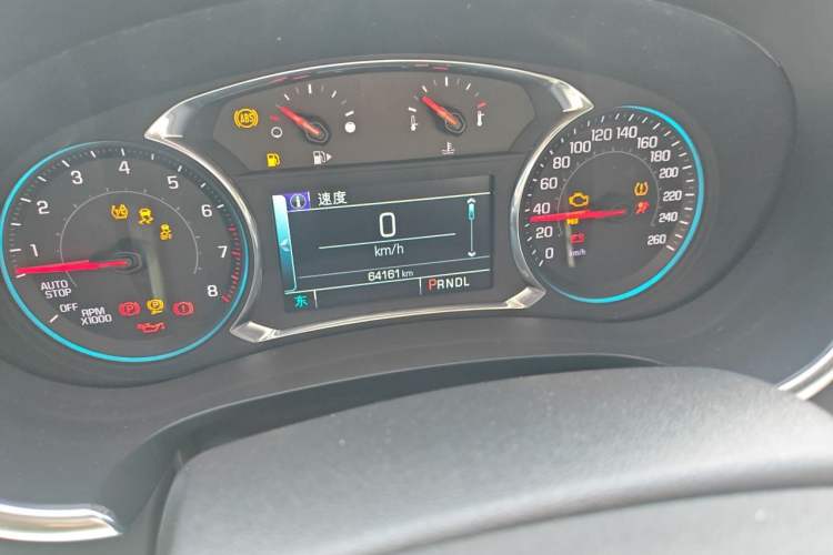 Used Chevrolet Malibu XL 2018 530T Automatic Ruiyi Edition Odometer Close Up