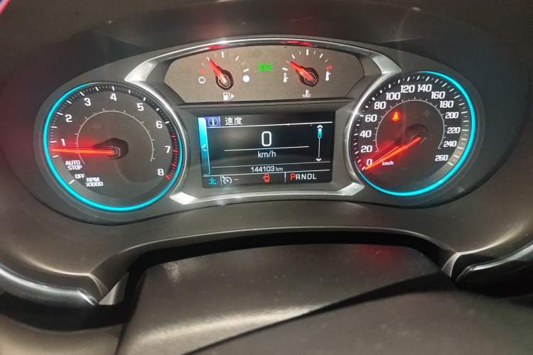 Used Chevrolet Malibu XL 2018 530T Automatic Ruiyi Edition Odometer Close Up
