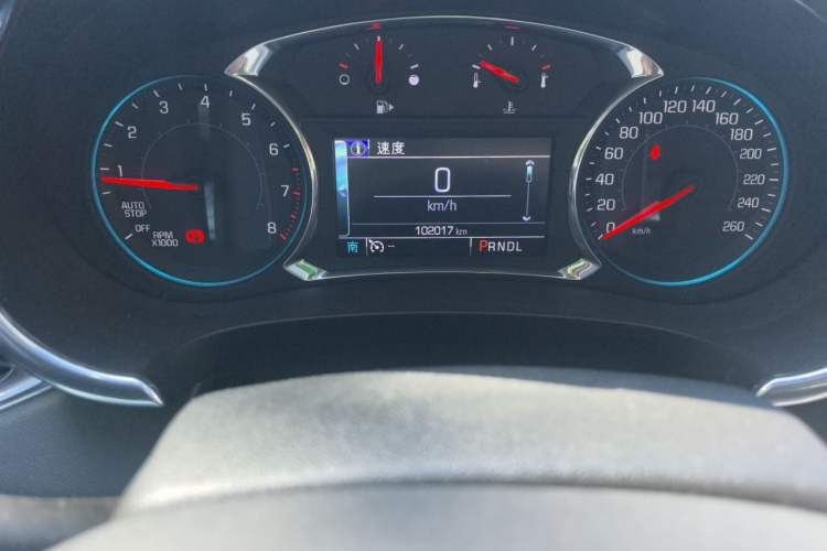 Used Chevrolet Malibu XL 2018 530T Automatic Ruiyi Edition Odometer Close Up