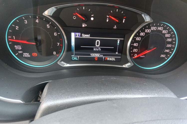 Used Chevrolet Malibu XL 2018 530T Automatic Ruiyi Edition Odometer Close Up