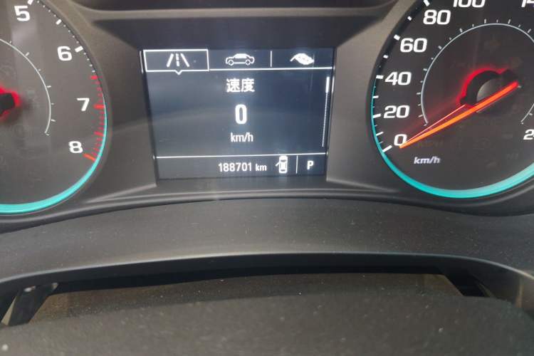 Used Chevrolet Malibu XL 2018 530T Automatic RuiChi Edition Odometer Close Up