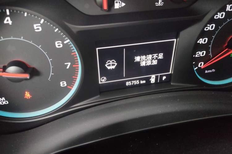 Used Chevrolet Malibu XL 2018 530T Automatic RuiChi Edition Odometer Close Up