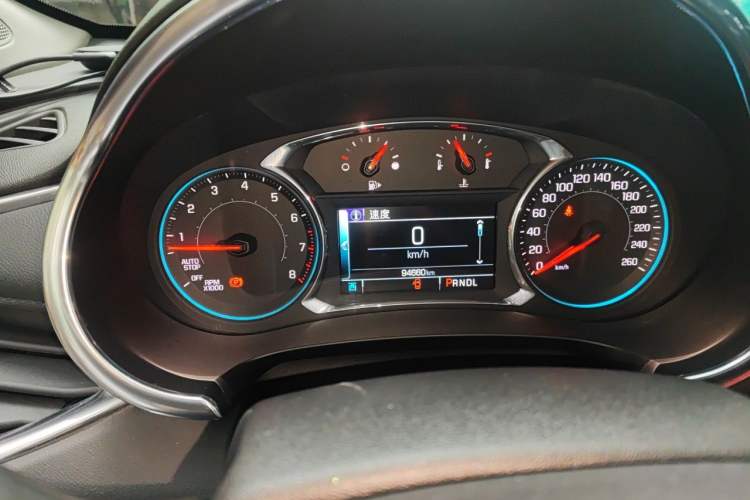 Used Chevrolet Malibu XL 2018 530T Automatic Ruiyi Edition Odometer Close Up