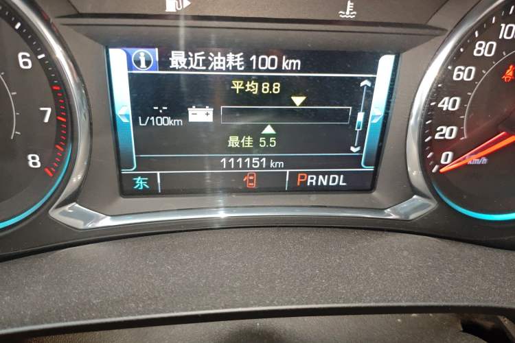 Used Chevrolet Malibu XL 2018 530T Automatic Ruiyi Edition Odometer Close Up