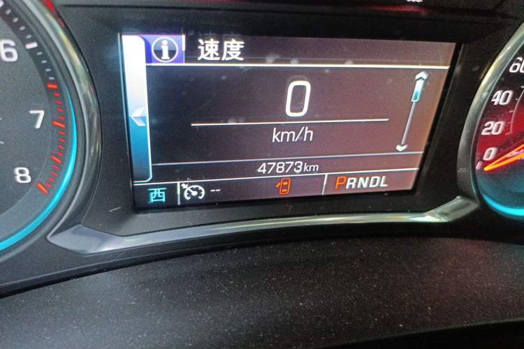 Used Chevrolet Malibu XL 2018 530T Automatic RuiChi Edition Odometer Close Up