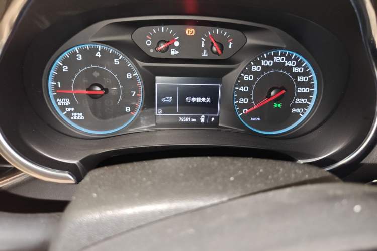 Used Chevrolet Malibu XL 2018 530T Automatic RuiChi Edition Odometer Close Up