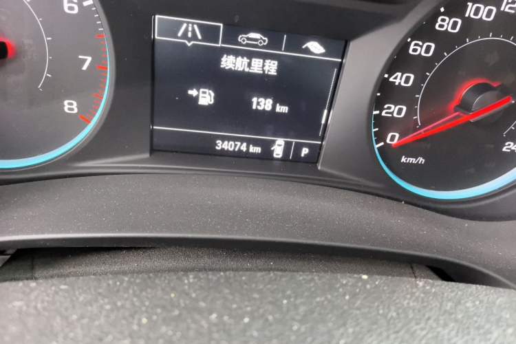 Used Chevrolet Malibu XL 2018 530T Automatic RuiChi Edition Odometer Close Up
