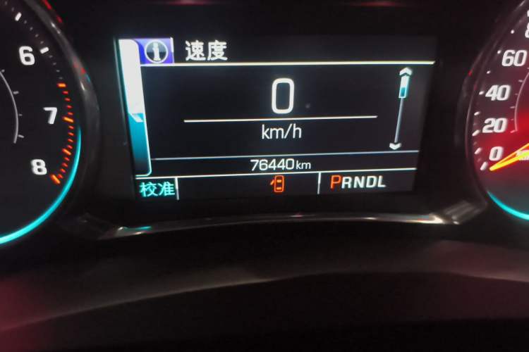Used Chevrolet Malibu XL 2018 530T Automatic Ruiyi Edition Odometer Close Up