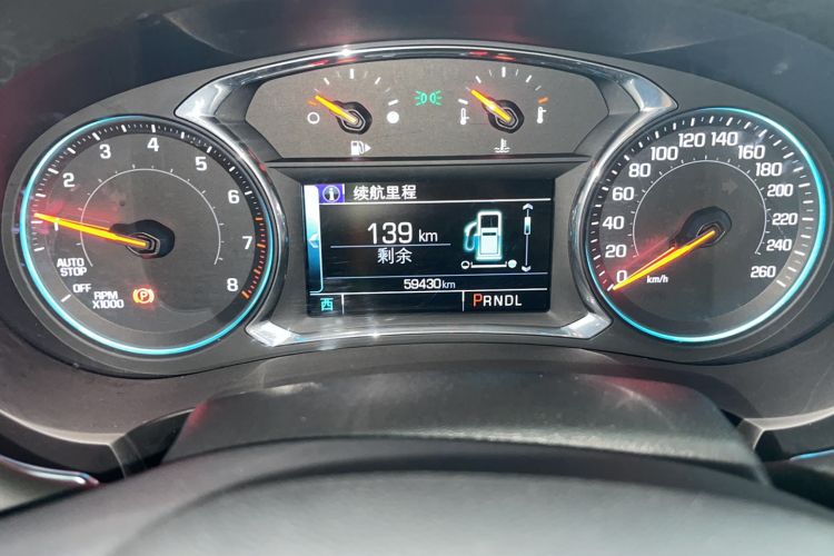 Used Chevrolet Malibu XL 2018 530T Automatic Ruiyi Edition Odometer Close Up
