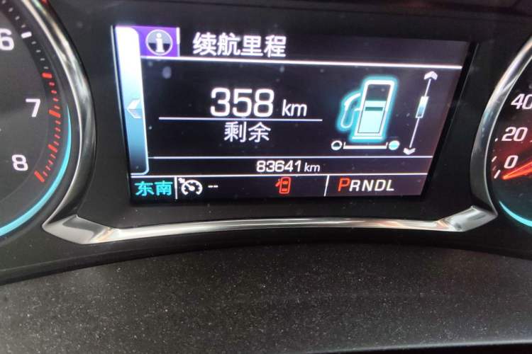 Used Chevrolet Malibu XL 2018 530T Automatic Ruiyi Edition Odometer Close Up