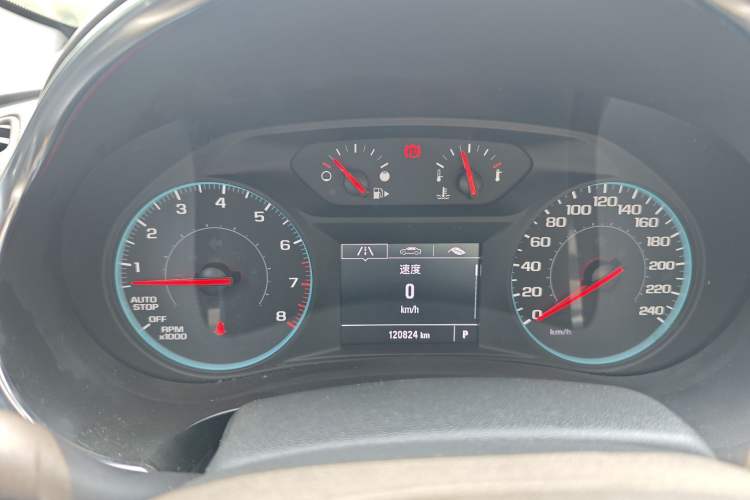 Used Chevrolet Malibu XL 2018 530T Automatic RuiChi Edition Odometer Close Up