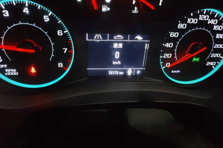 Used Chevrolet Malibu XL 2018 530T Automatic RuiChi Edition Odometer Close Up