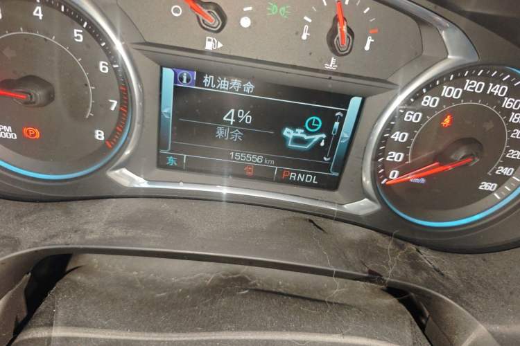 Used Chevrolet Malibu XL 2018 530T Automatic Ruiyi Edition Odometer Close Up