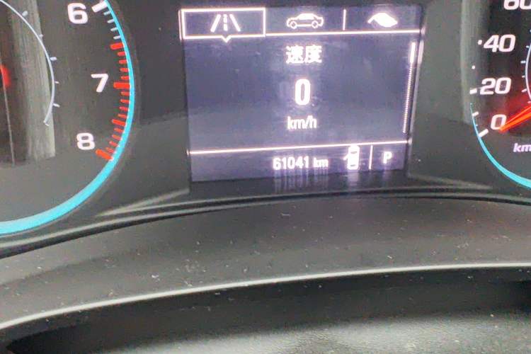 Used Chevrolet Malibu XL 2018 530T Automatic RuiChi Edition Odometer Close Up