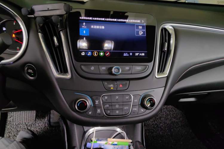 Used Chevrolet Malibu XL 2019 Redline 550T Automatic RuiLian Edition Audio And AC Panel