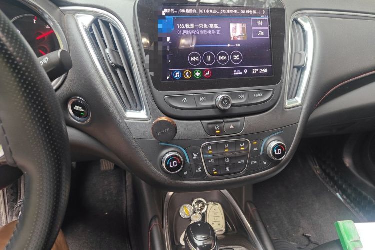 Used Chevrolet Malibu XL 2019 Redline 550T Automatic RuiLian Edition Audio And AC Panel
