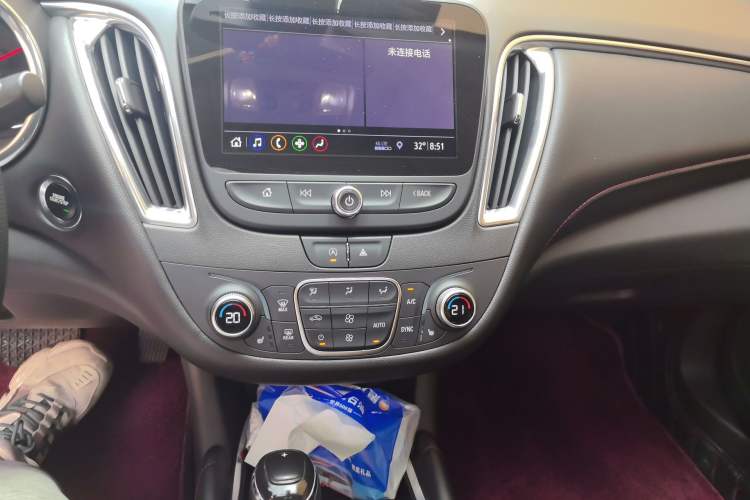 Used Chevrolet Malibu XL 2019 Redline 550T Automatic RuiLian Edition Audio And AC Panel